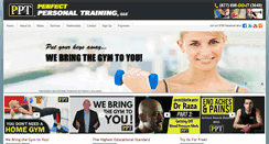 Desktop Screenshot of perfectpersonaltraining.com